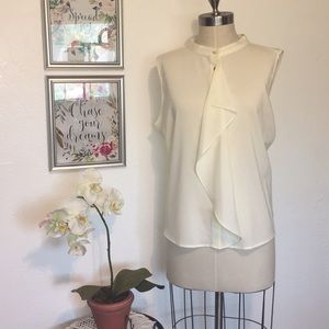 Calvin Klein sleeveless blouse. XL brand new..